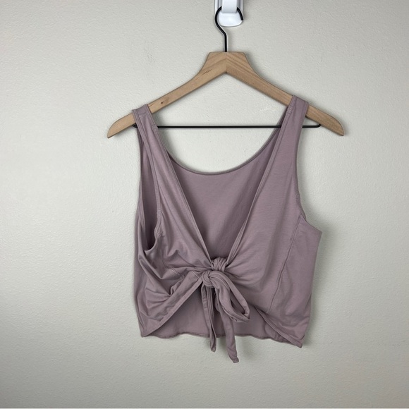 Lululemon It’s A Tie Smoky Blush Tank - Picture 2 of 4